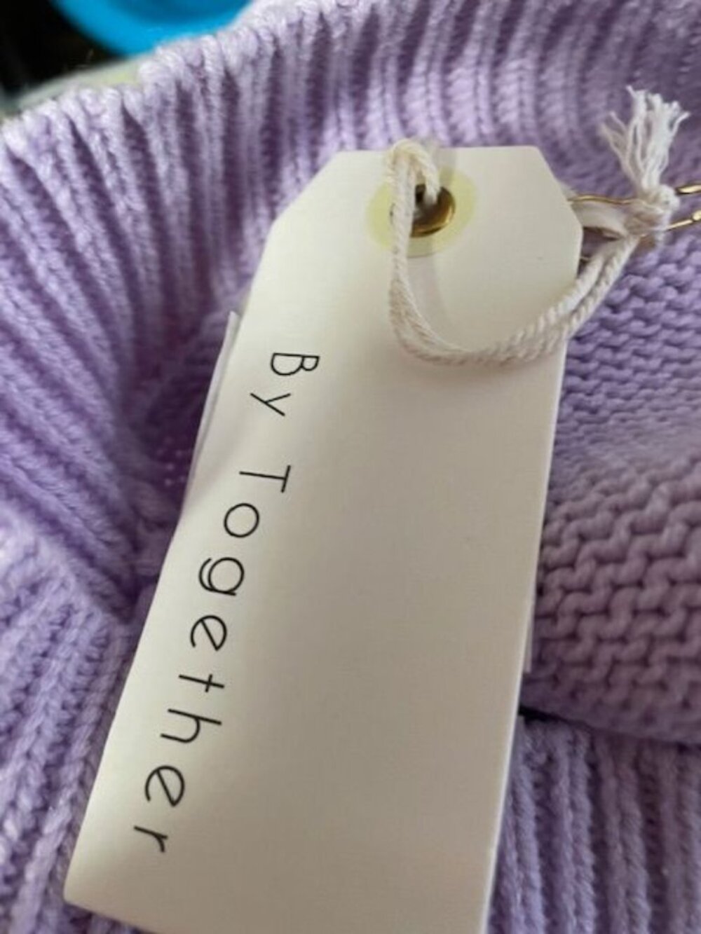 By Together Smiley Face Sweater SMALL - Picture 7 of 8
